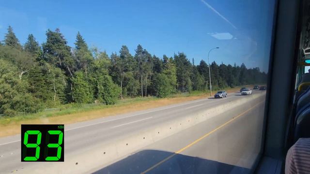 [HD] Side View Ride Video With Speedometer: Coast Mountain Bus Company R19408 @ 340 Scottsdale смотреть онлайн