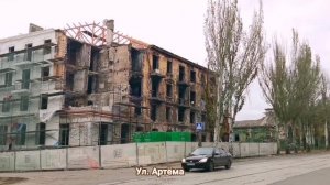 МАРИУПОЛЬ Как Новые Дома на разбитой улице ?Восстановление и жизнь города Сегодня