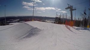 ГЛЦ Солнечная Долина | Миасс, Челябинская область | Горные лыжи (март 2018)