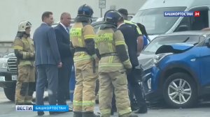 Водителем иномарки, попавшей в ДТП в центре Уфы, оказалась дочь вице-премьера правительства Башкирии