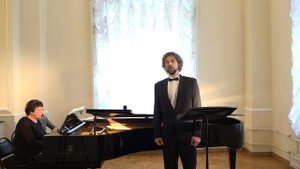 П.Чайковский «Мы сидели с тобой» (Д.Ратгауз) Александр ПОЛКОВНИКОВ(баритон), Елена СТРИКОВСКАЯ(ф-но