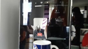 Melitta Caffeo Barista TSP: Cafe Creme preparation