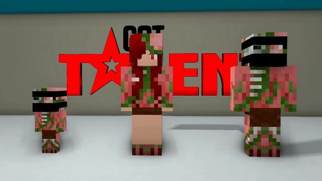 FAMILY VS FAMILY - Minecraft Got Talent - Funny Minecraft Animations смотреть онлайн