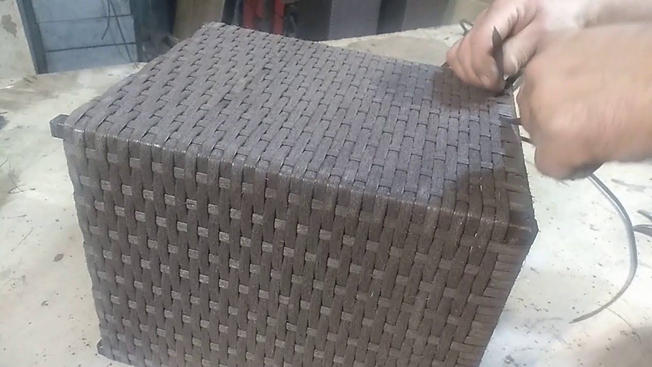 корзина  из полиротанга смотреть онлайн