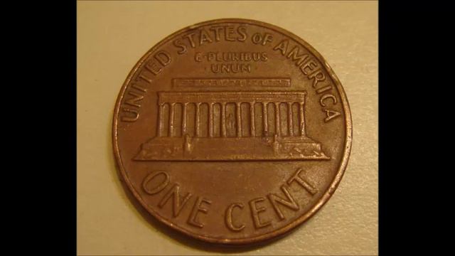 RARE 1 Cent USA short date один цент США