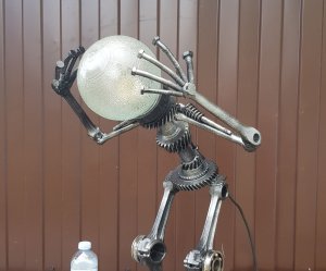 Самоделка из металла. Светильник..mp4