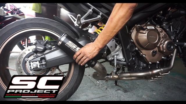 HONDA CB 650 MUFFLERS SOUNDCHECK смотреть онлайн