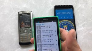 Old Samsung SGH-U800 vs InoI 3 vs Nokia RM-980/ Incoming, Outgoing Mobile Calls/ Crazy Old Phone