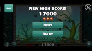 Stupid Zombies Chapter 1 Stage 1 Level 21 with 3 Stars