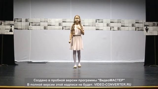 Самочернова Руслана Художественная декламация Н. Заболоцкий "Некрасивая девочка" смотреть онлайн