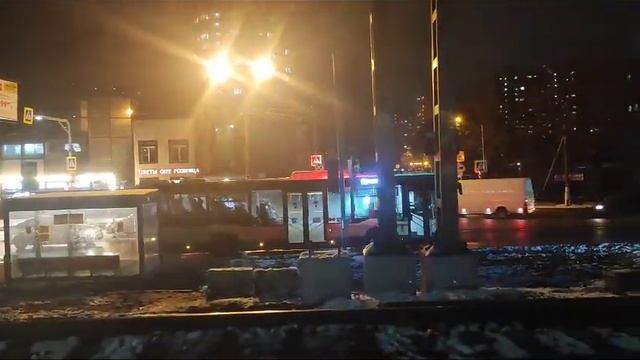 НефАЗ-5299-40-52 маршрутом  №338 «МЦД Железнодорожная - Щелковская»на остановке Улица Граничная. смотреть онлайн