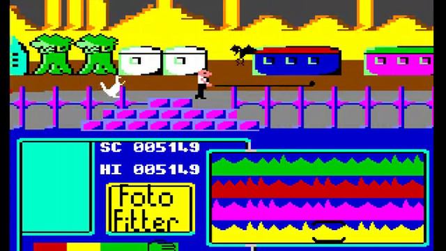 C64 Game - Foto Fitter (last 2 levels) смотреть онлайн