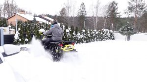 Засадили КВАДРИК...Купили СНЕГООТВАЛ и лопатами чистим СНЕГ?!!!