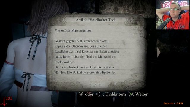 FATAL FRAME / PROJECT ZERO: Mask of the Lunar Eclipse прохождение на русском ▶ 1 смотреть онлайн