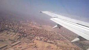 Take off from Cairo Airport (Egypt Air)Вылет из каирского аэропорта