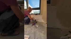 Нижнее подключение радиатора из стены.