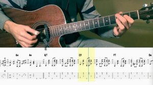 Tommy Emmanuel - Windy And Warm (preview). Fingerstyle. How To Play On Guitar (notes+TAB).