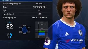 PES 2017 - Chelsea Face & Player Rating [Full HD]