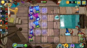 Растения против зомби 2 #123 Огненный горохострел ВЫЖИВАНИЕ Plants vs zombies 2