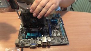 Установка системы охлаждения Zalman