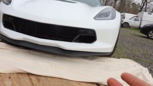 Corvette C7 Stage 2.5 Extended Front Splitter Lip | ZR1 Conversion Package UNBOXING