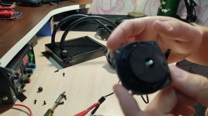 Ремонт типичной проблемы Deepcool Gammaxx L120T, обслуживание, диагностика, проблемы, шум помпы.