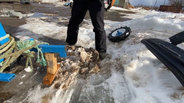 Гусянка на мотоблок МТЗ