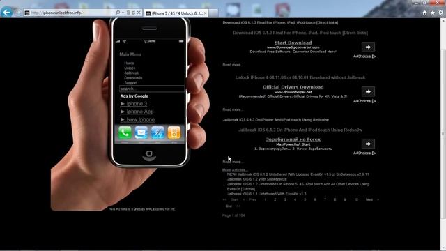 Jailbreak iOS 6.1.3 On Pre-A5 iPhone And iPod touch Using Redsn0w смотреть онлайн