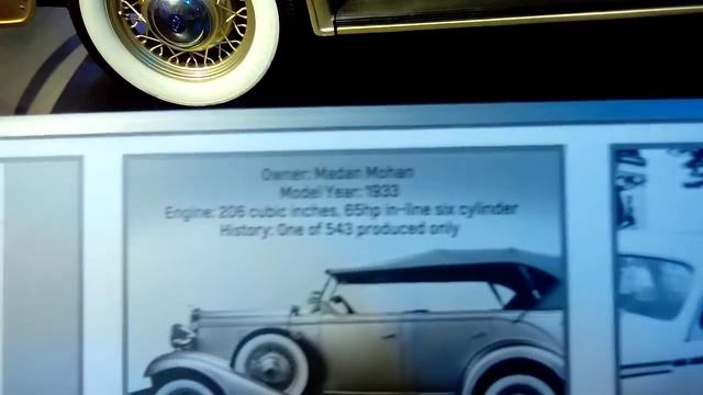 Chevrolet 1933 Master Eagle Phaeton | Chevrolet History in India at 2014 Auto Expo Greater Noida смотреть онлайн