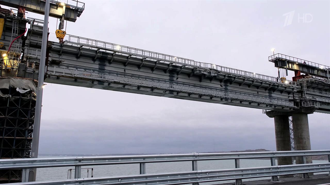 Завершен очередной этап восстановления Крымского моста