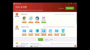 Очистка компьютера от мусора в Clean Master for PC