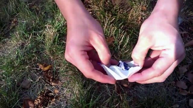 Как сделать кораблик из пачки сигарет