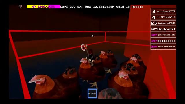 roblox Undertale Rpg Mania 2 ChickenBoss смотреть онлайн