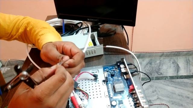 How to connection BNC and DC and Power Supply  Part - 2 | CCTV Camera Setup