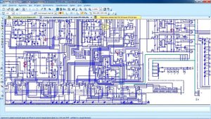 Восстановленная электрическая схема усилителя Эстония УП-010 1986г.