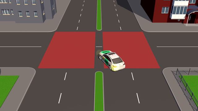 Разворот на перекрестке. Курс ПДД РФ.