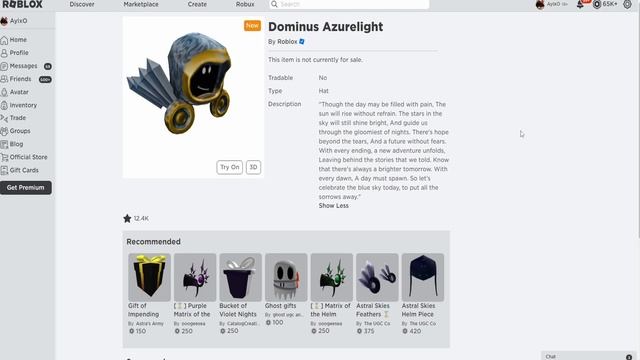 How To Get The NEW DOMINUS On ROBLOX 2023 Two NEW Dominus