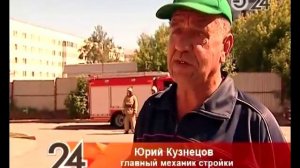 Падение башенного крана в Набережных Челнах: крановщица скончалась