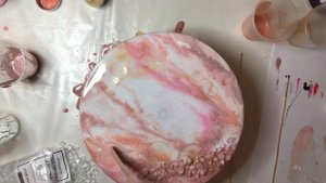 ЧАСЫ из ЭПОКСИДНОЙ СМОЛЫ . RESIN ART . DIY