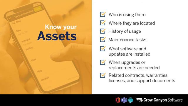 Microsoft Asset Tracking Software by Crow Canyon Software