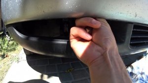 как снять передний бампер на AUDI A8