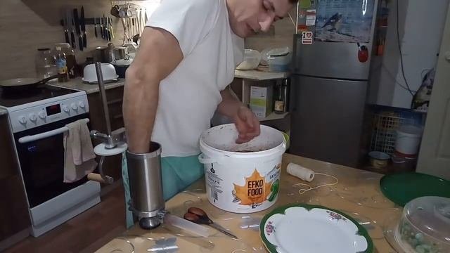 Ветчина домашняя. Процесс приготовления