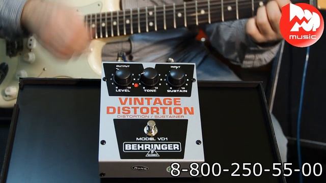 Гитарный эффект BEHRINGER VINTAGE DISTORTION VD1