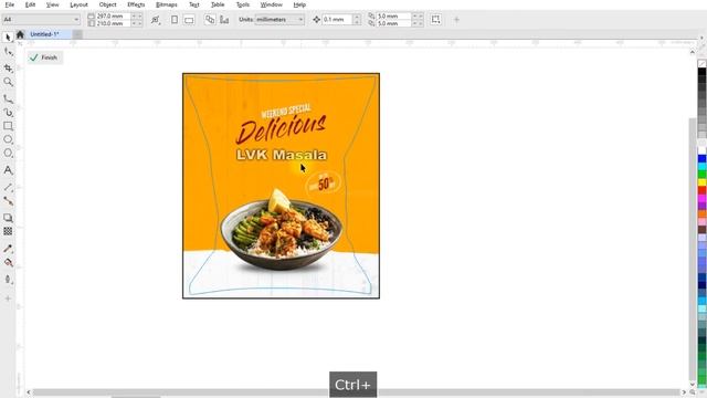 How to Make Realistic Mockup in Coreldraw | Professional Mockup Design | Corel draw tutorial
