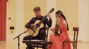 Antonio Vivaldi - Preludio e Corrente - played by Thu Le and Lorenzo Bernardi live
