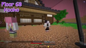 Minecraft 100 Floors DEMON SLAYER Challenge | The Yoriichi Tower