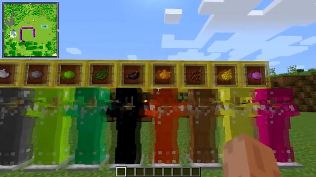 МНОГО РАЗНОЦВЕТНОЙ БРОНИ В МАЙНКРАФТЕ! Обзор модов Minecraft #2 ( Colorful Armor Mod ) смотреть онлайн