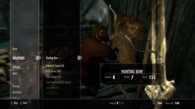 Skyrim Crafting Weapons - Xbox 360 Gameplay Walkthrough Part 3 - TESV Let's Play Review смотреть онлайн