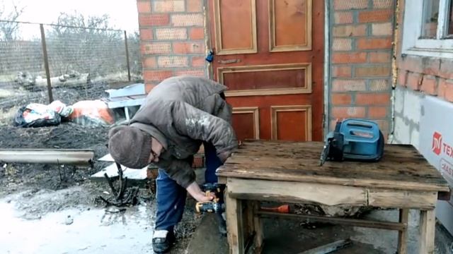 #ЕЙСК, #ДАЧИ Начала строить будку Тайсону. У нас дожди! смотреть онлайн