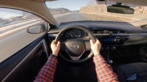 2013 Toyota Corolla 1.6 CVT - POV TEST DRIVE